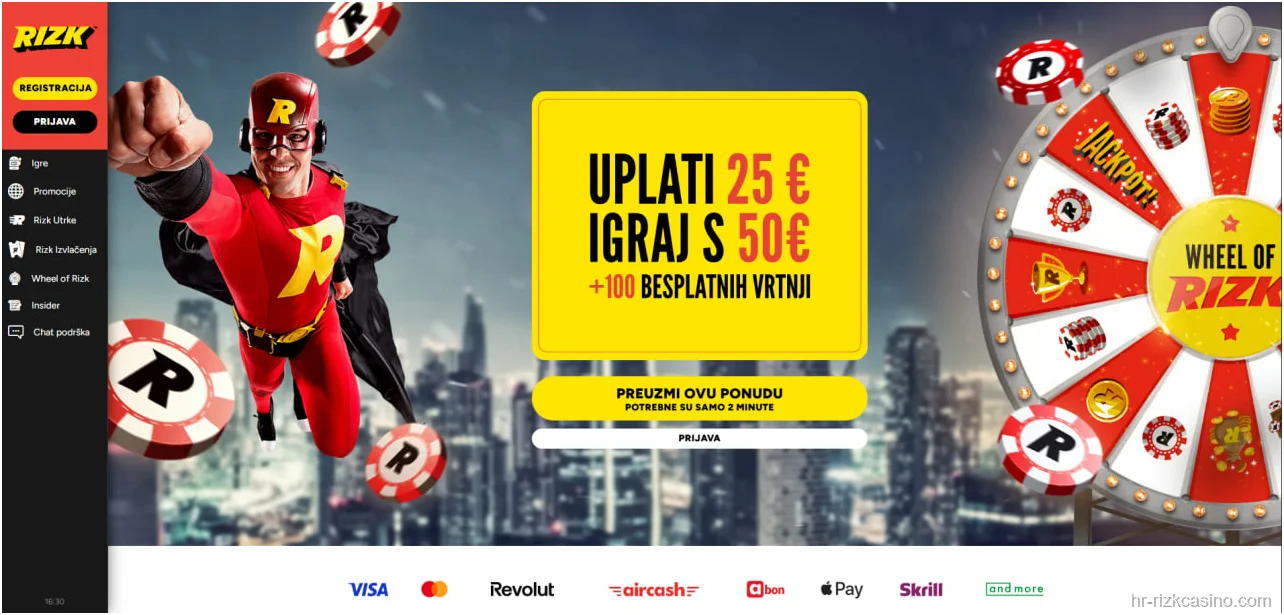 Registracija u Rizk Casino: kako otvoriti račun i početi igrati